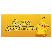 Mot personnalisé Pikachu