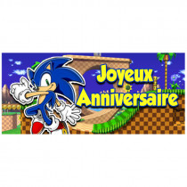 Mot personnalisé Sonic